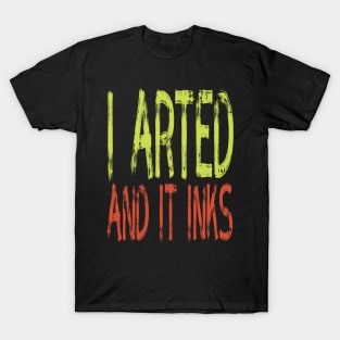 Art Art Teacher Gift T-Shirt